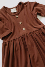 Load image into Gallery viewer, Kids 3/4 Sleeve Peplum Dress