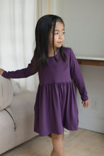 Load image into Gallery viewer, Kids Longsleeve Peplum Dress