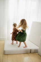 Load image into Gallery viewer, Kids 3/4 Sleeve Peplum Dress