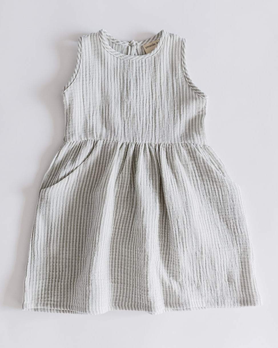 Kids Sleeveless Double Gauze Dress