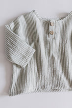 Load image into Gallery viewer, Kids Double Gauze LS Henley

