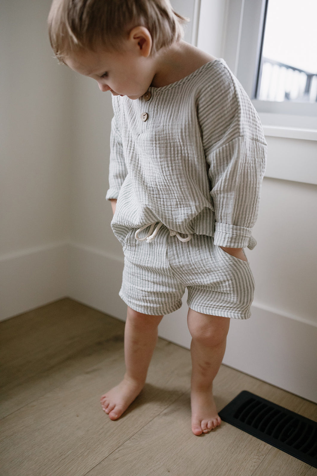 Kids Double Gauze Shorts
